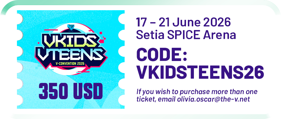 VKids and VTeens Ticket - 350 USD